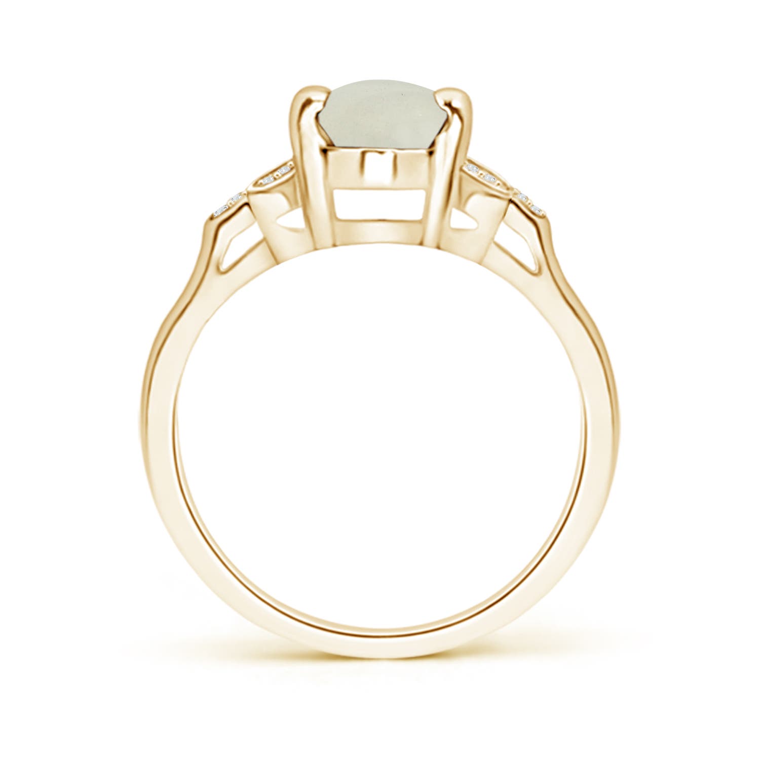 AA - Moonstone / 1.84 CT / 14 KT Yellow Gold