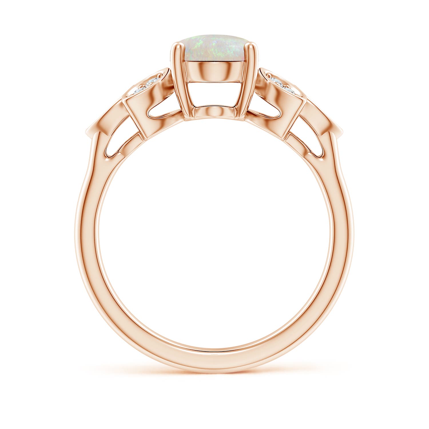 AA - Opal / 1.24 CT / 14 KT Rose Gold