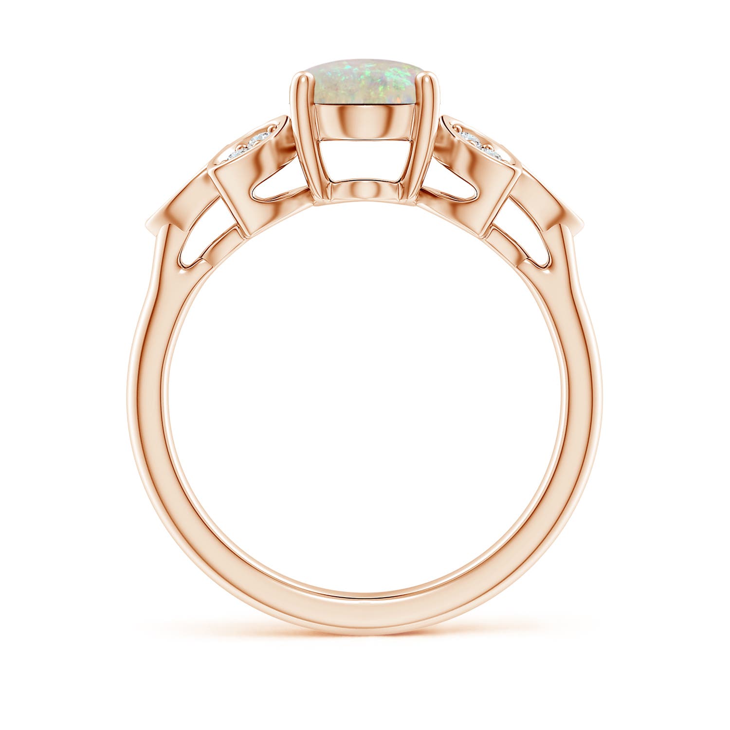 AAA - Opal / 1.24 CT / 14 KT Rose Gold