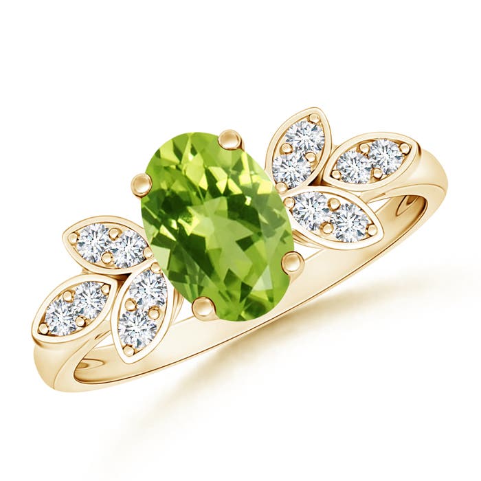 AAA - Peridot / 1.47 CT / 14 KT Yellow Gold