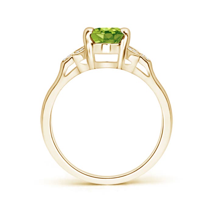 AAA - Peridot / 1.47 CT / 14 KT Yellow Gold