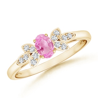 Oval A Pink Sapphire