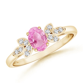 Oval A Pink Sapphire