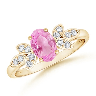 Oval A Pink Sapphire