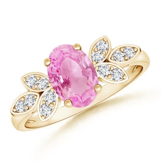 Oval A Pink Sapphire
