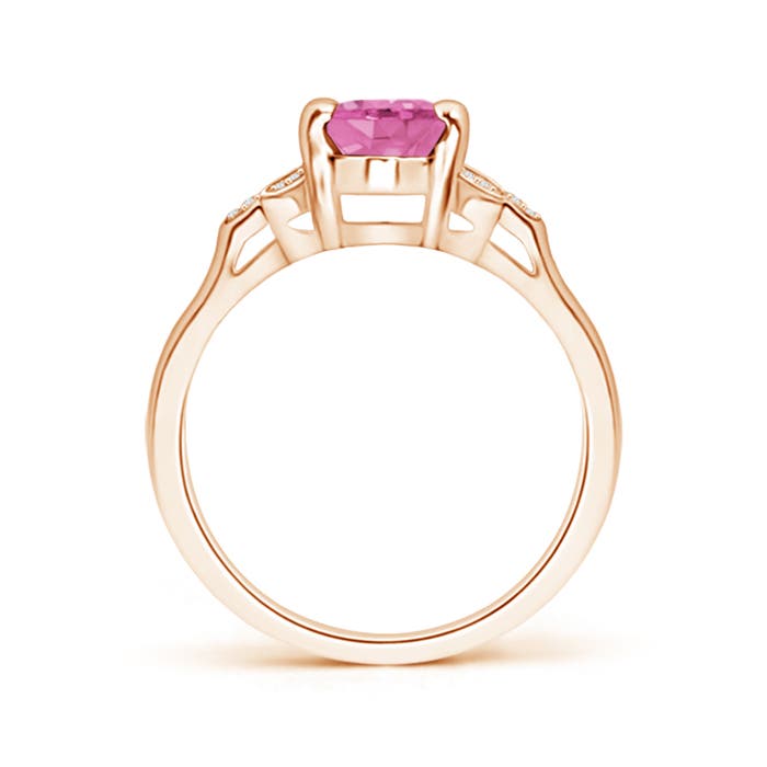 AA - Pink Sapphire / 1.57 CT / 14 KT Rose Gold