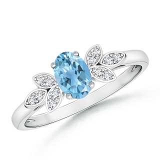Oval A Swiss Blue Topaz