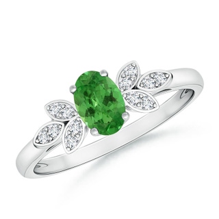 Oval AA Tsavorite