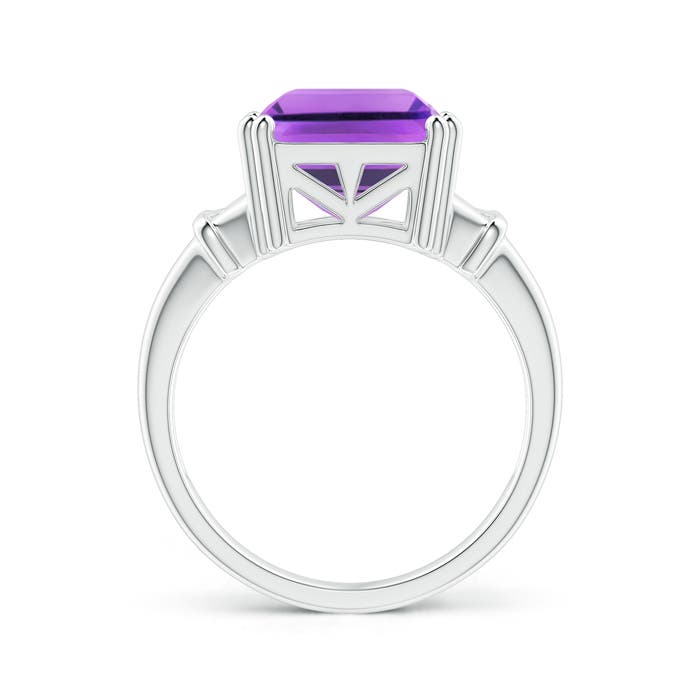 AA - Amethyst / 6.5 CT / 14 KT White Gold