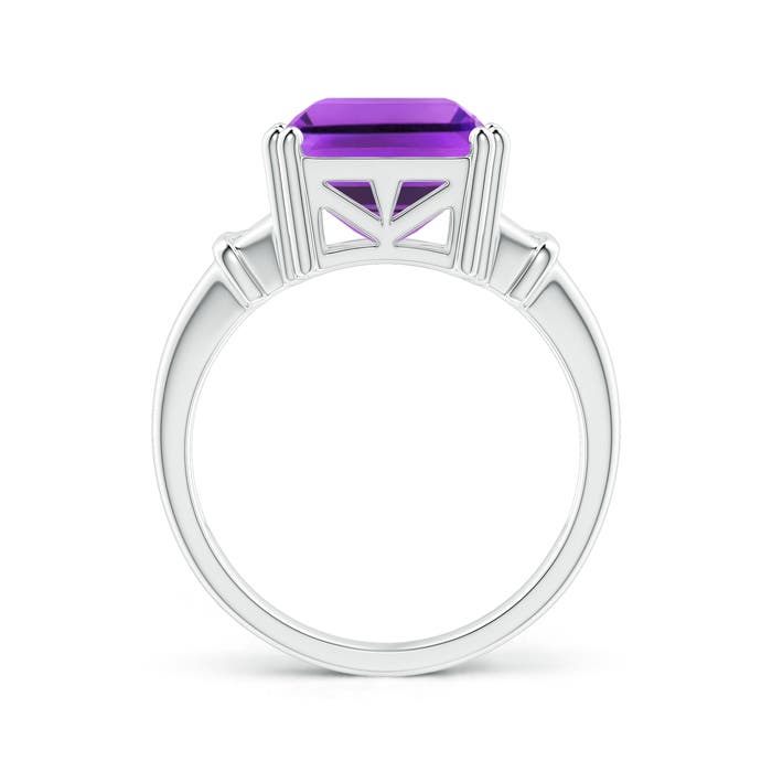 AAA - Amethyst / 6.5 CT / 14 KT White Gold