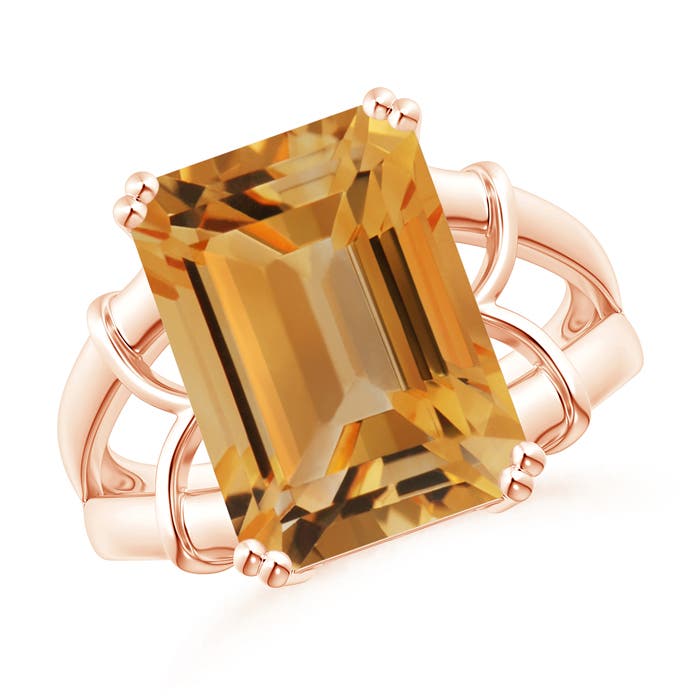 A - Citrine / 6.8 CT / 14 KT Rose Gold