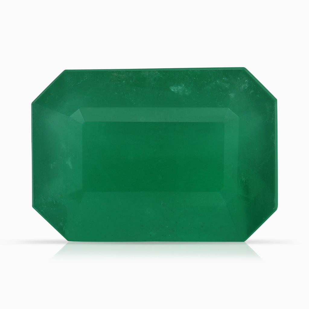 14.38x10.18x5.97mm AA GIA Certified Emerald Cut Emerald Split Shank Ring in White Gold Side 599