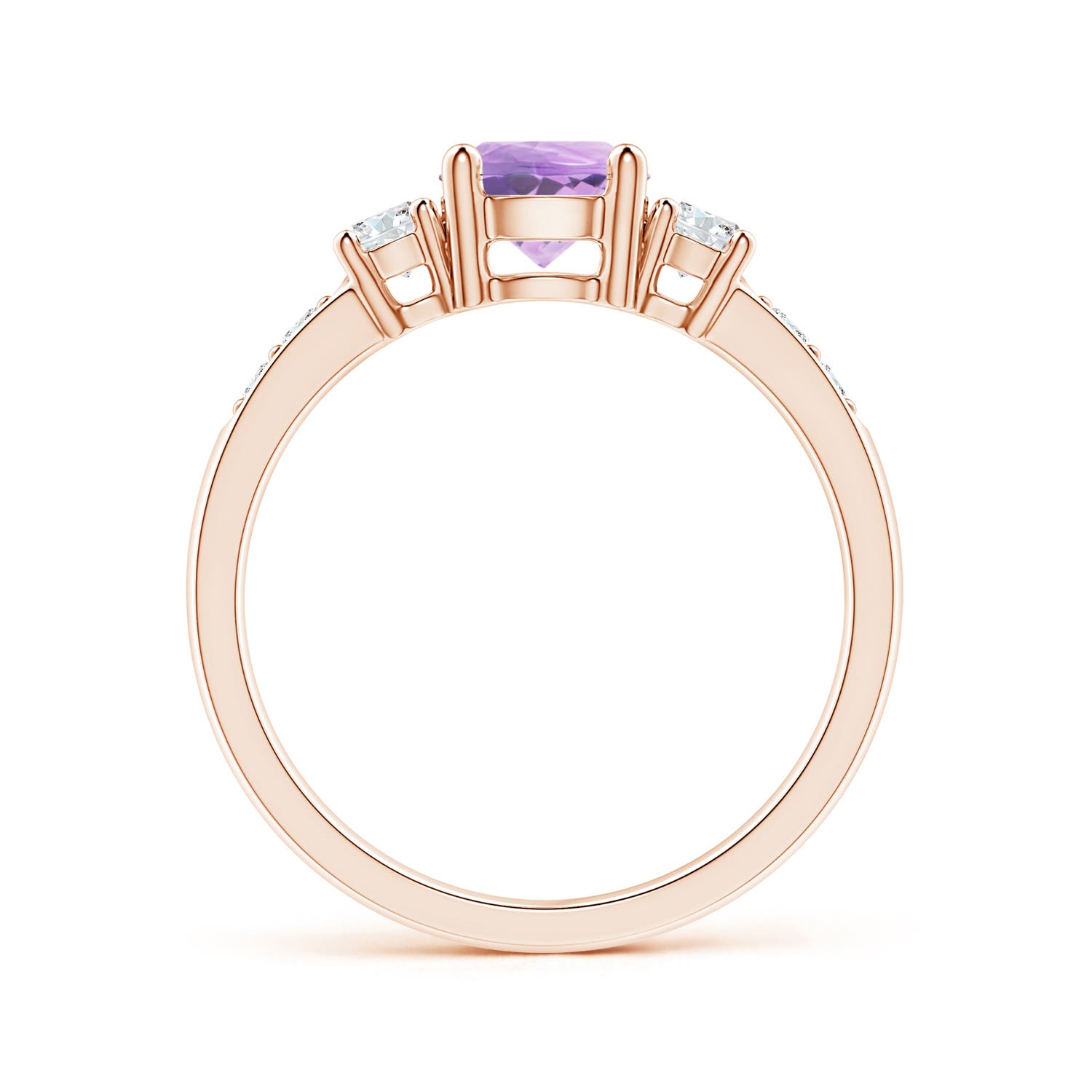 A - Amethyst / 1.13 CT / 14 KT Rose Gold