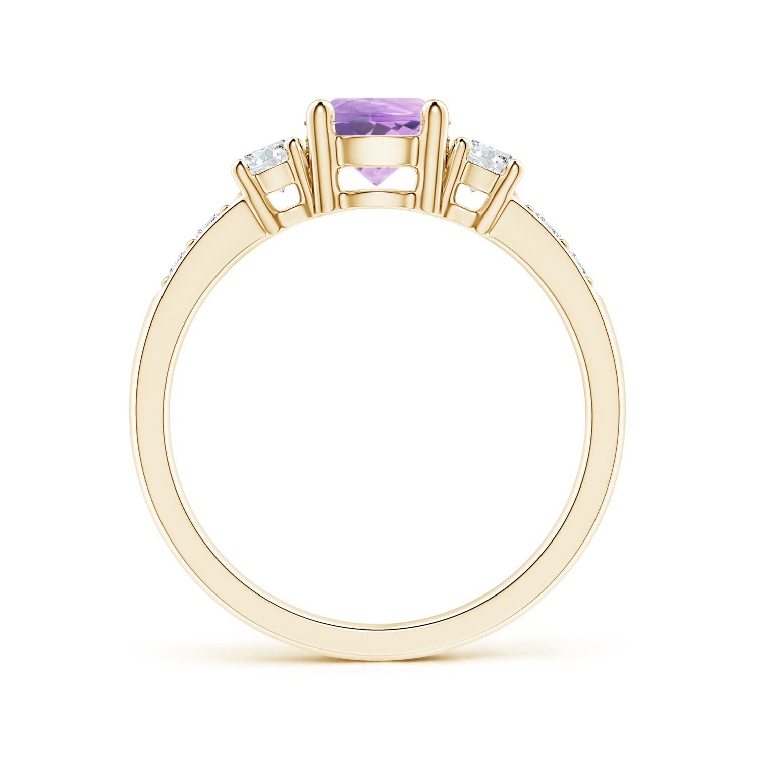 A - Amethyst / 1.13 CT / 14 KT Yellow Gold