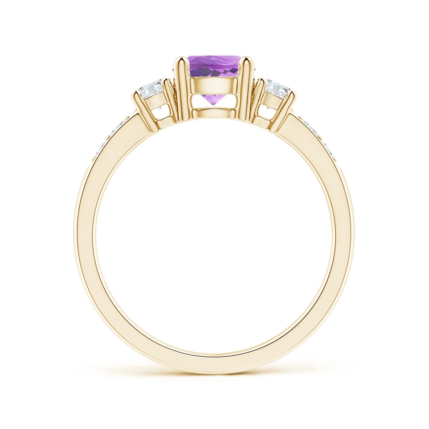 AA - Amethyst / 1.13 CT / 14 KT Yellow Gold