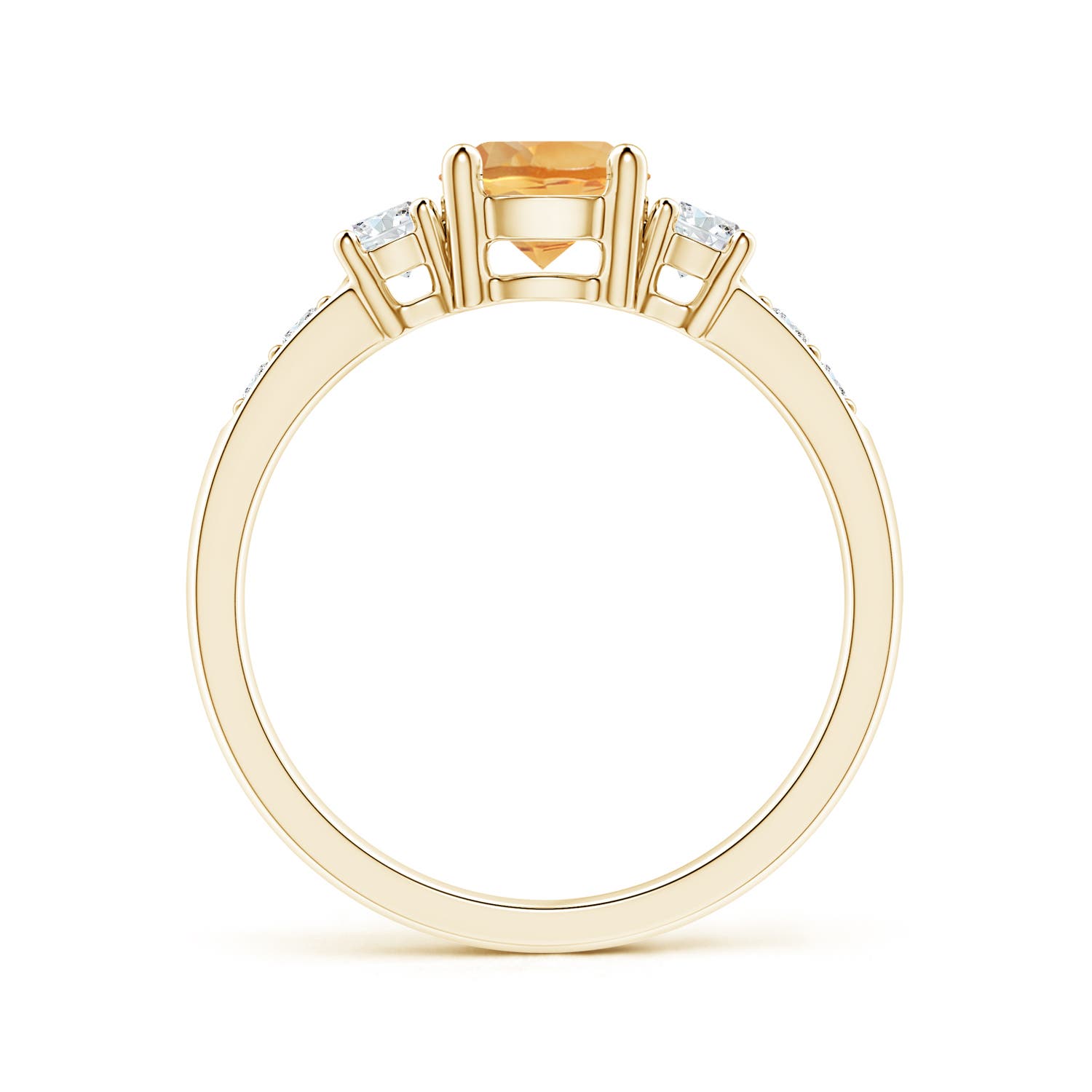 A - Citrine / 1.03 CT / 14 KT Yellow Gold