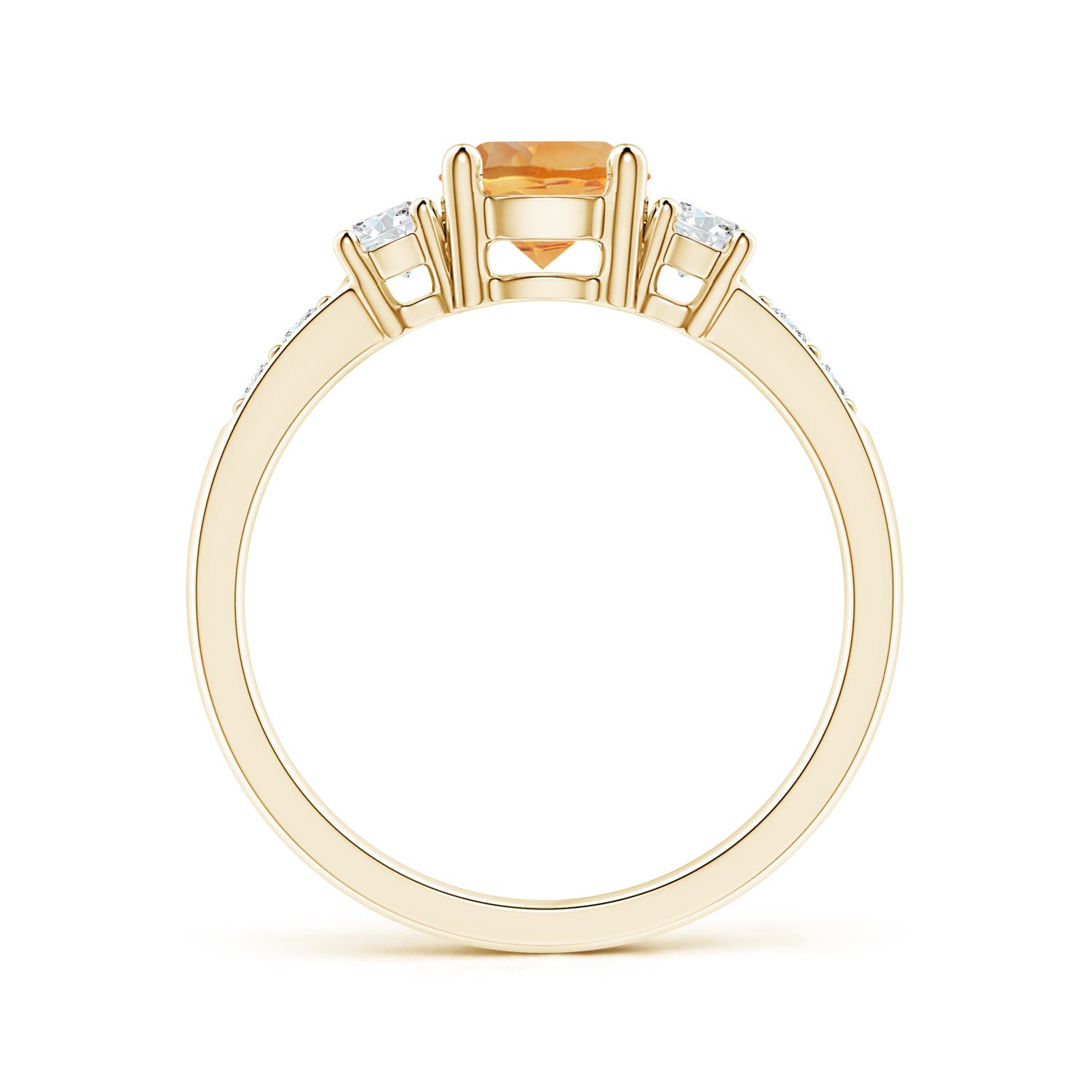 AA - Citrine / 1.03 CT / 14 KT Yellow Gold