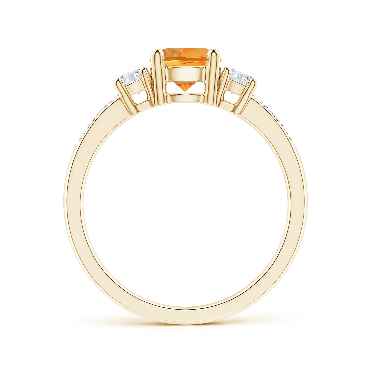 AAA - Citrine / 1.03 CT / 14 KT Yellow Gold