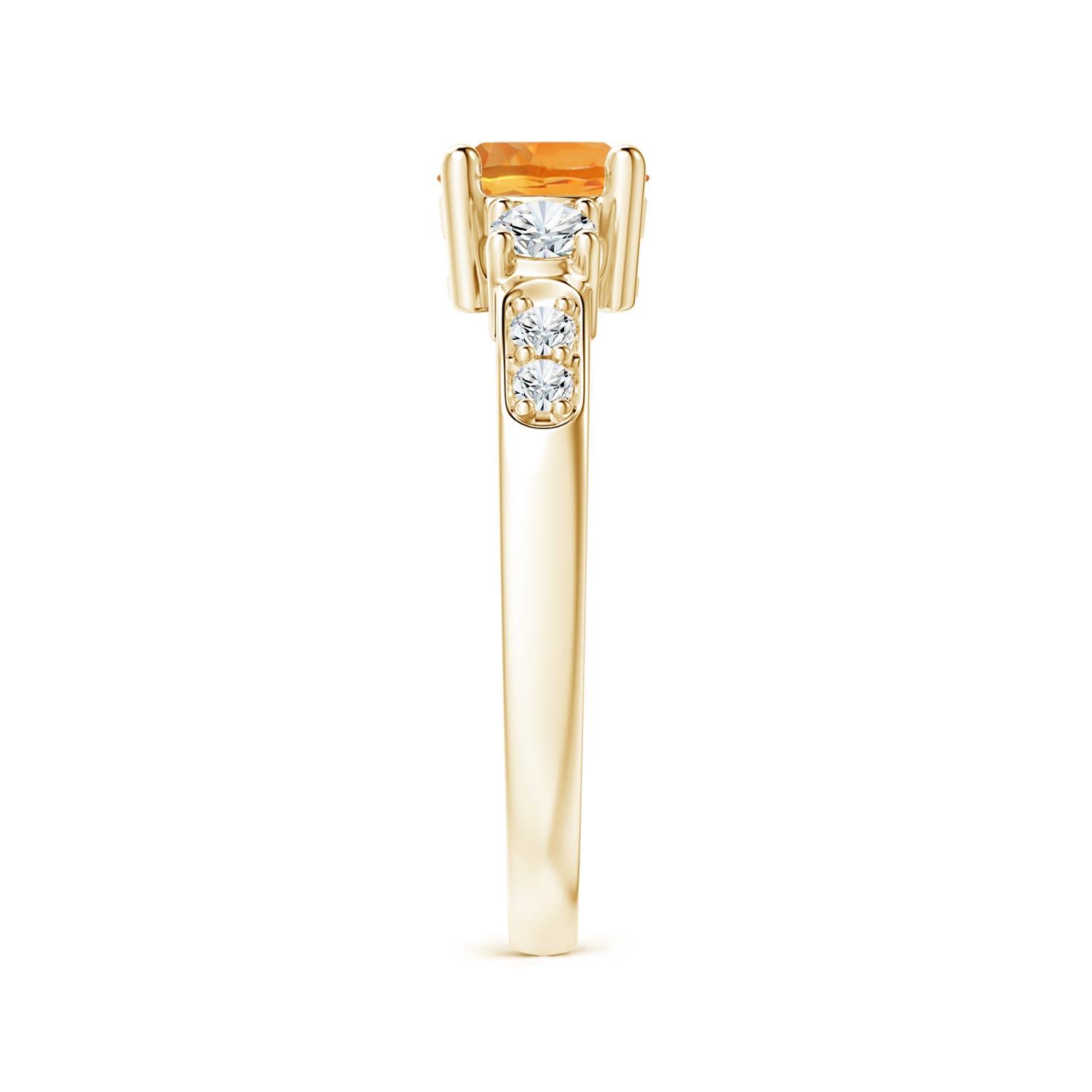 AAA - Citrine / 1.03 CT / 14 KT Yellow Gold