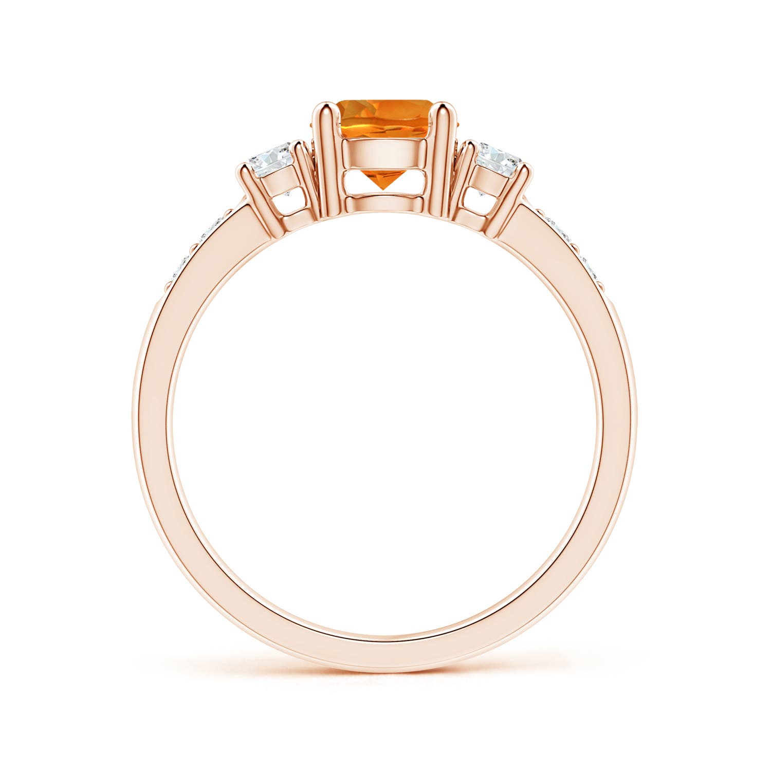 AAAA - Citrine / 1.03 CT / 14 KT Rose Gold