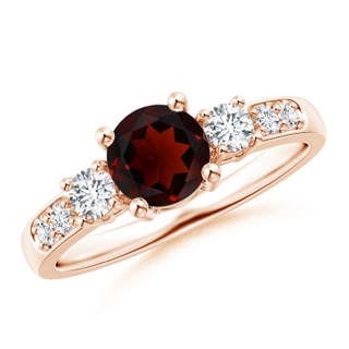 Round AA Garnet