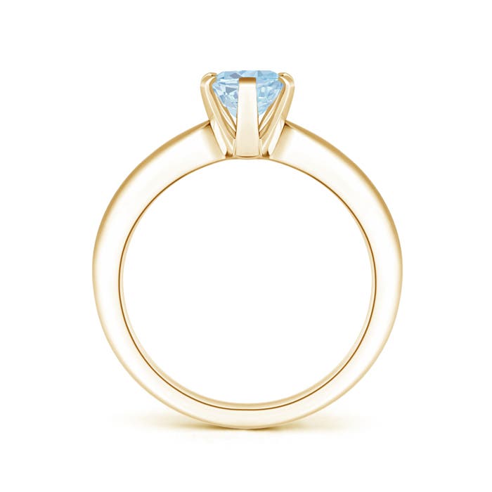 A - Aquamarine / 1 CT / 14 KT Yellow Gold