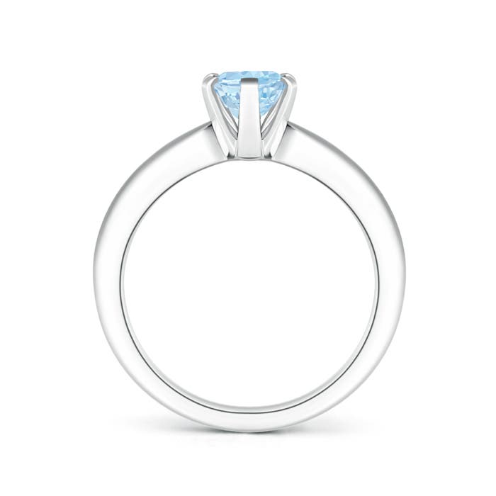 AAA - Aquamarine / 1 CT / 14 KT White Gold