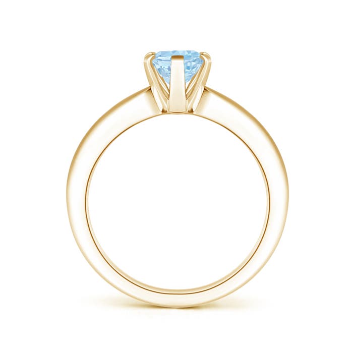 AAA - Aquamarine / 1 CT / 14 KT Yellow Gold