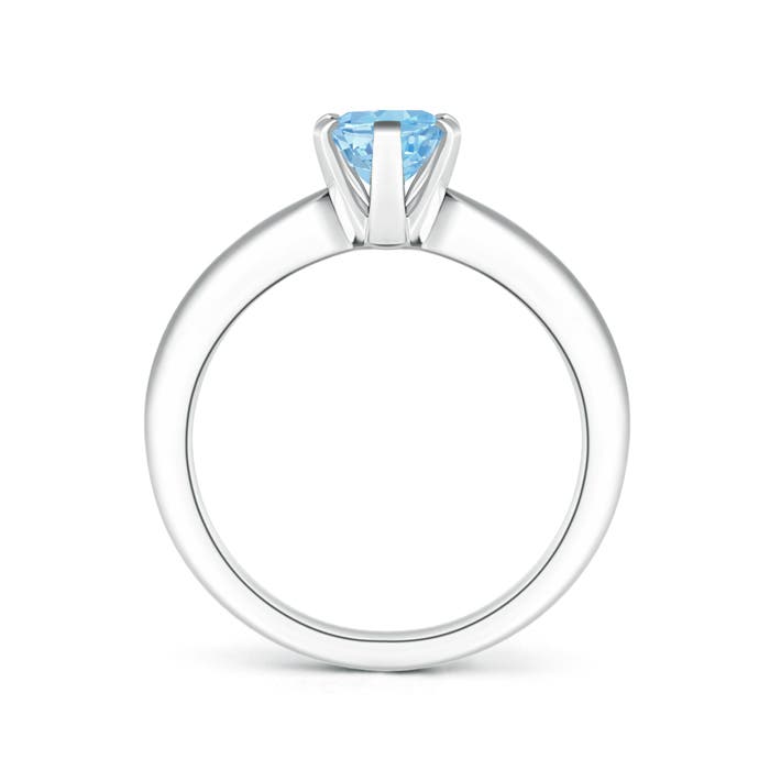 AAAA - Aquamarine / 1 CT / 14 KT White Gold