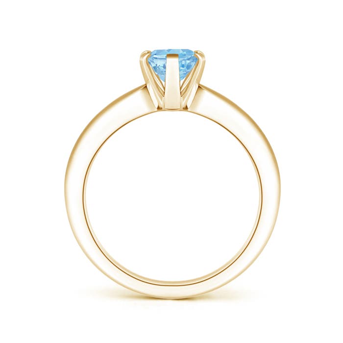 AAAA - Aquamarine / 1 CT / 14 KT Yellow Gold