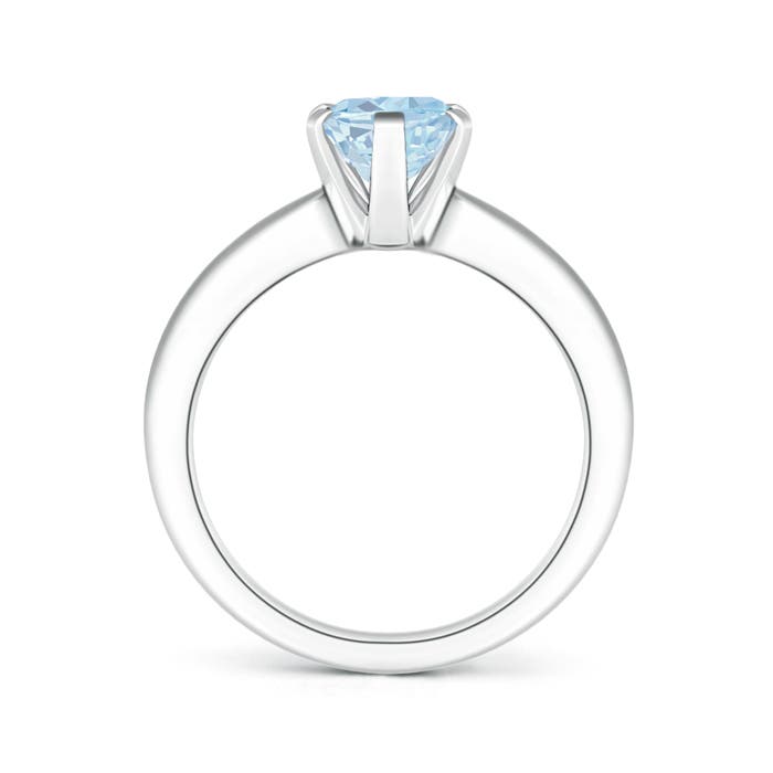 A - Aquamarine / 1.5 CT / 14 KT White Gold