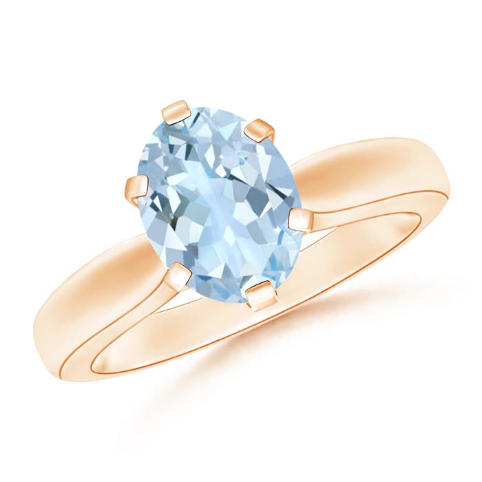 AA - Aquamarine / 1.5 CT / 14 KT Rose Gold