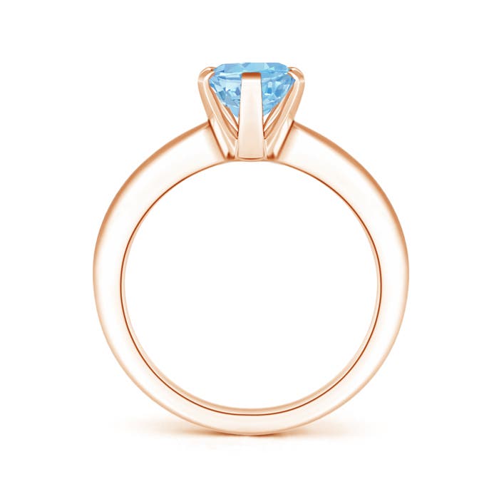 AAAA - Aquamarine / 1.5 CT / 14 KT Rose Gold