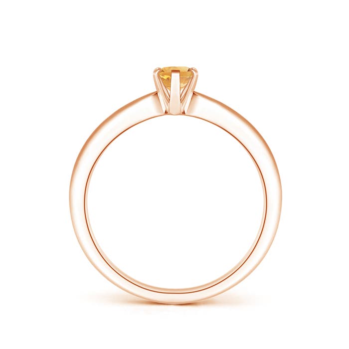 A - Citrine / 0.4 CT / 14 KT Rose Gold