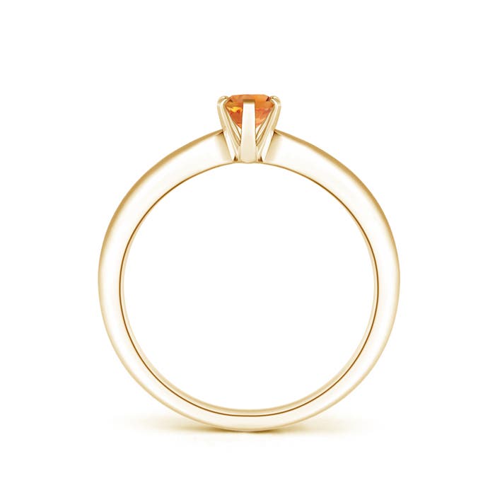 AAA - Citrine / 0.4 CT / 14 KT Yellow Gold