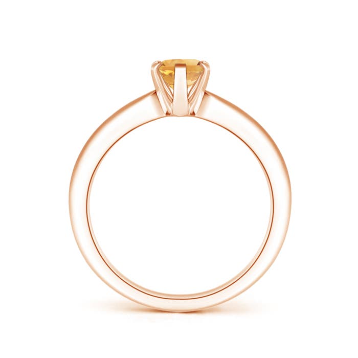 A - Citrine / 0.75 CT / 14 KT Rose Gold