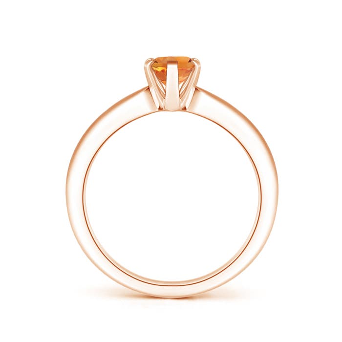 AAA - Citrine / 0.75 CT / 14 KT Rose Gold