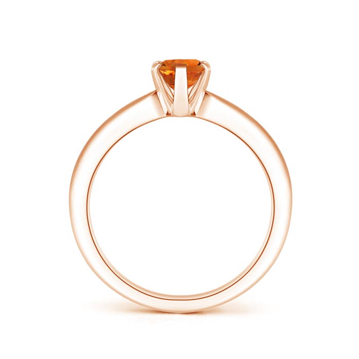 AAAA - Citrine / 0.75 CT / 14 KT Rose Gold