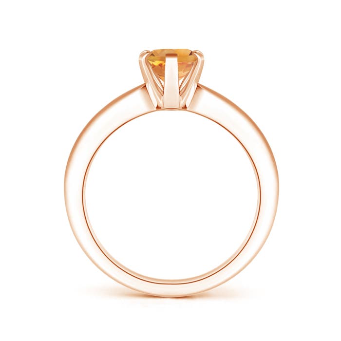 AA - Citrine / 1.1 CT / 14 KT Rose Gold