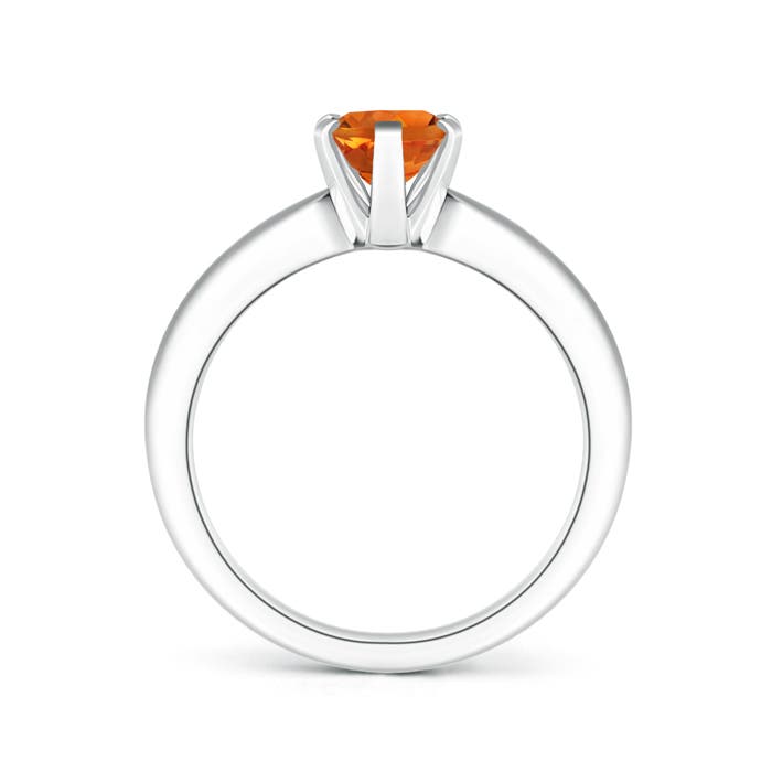 AAAA - Citrine / 1.1 CT / 14 KT White Gold