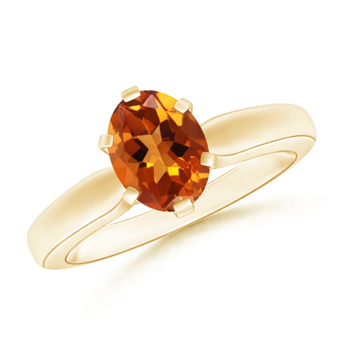 AAAA - Citrine / 1.1 CT / 14 KT Yellow Gold