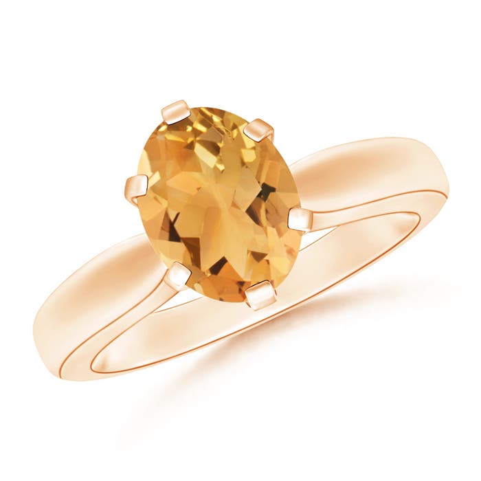 A - Citrine / 1.65 CT / 14 KT Rose Gold