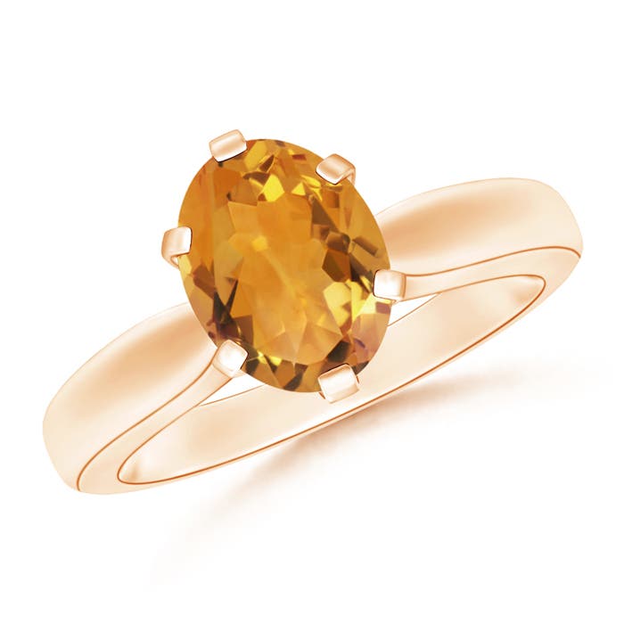 AA - Citrine / 1.65 CT / 14 KT Rose Gold