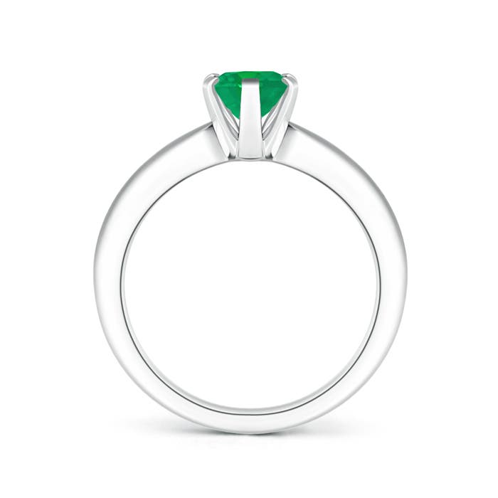 AA - Emerald / 1.1 CT / 14 KT White Gold