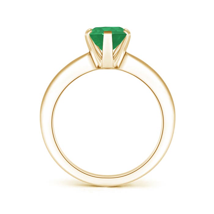 A - Emerald / 1.5 CT / 14 KT Yellow Gold