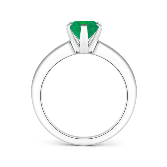 AA - Emerald / 1.5 CT / 14 KT White Gold