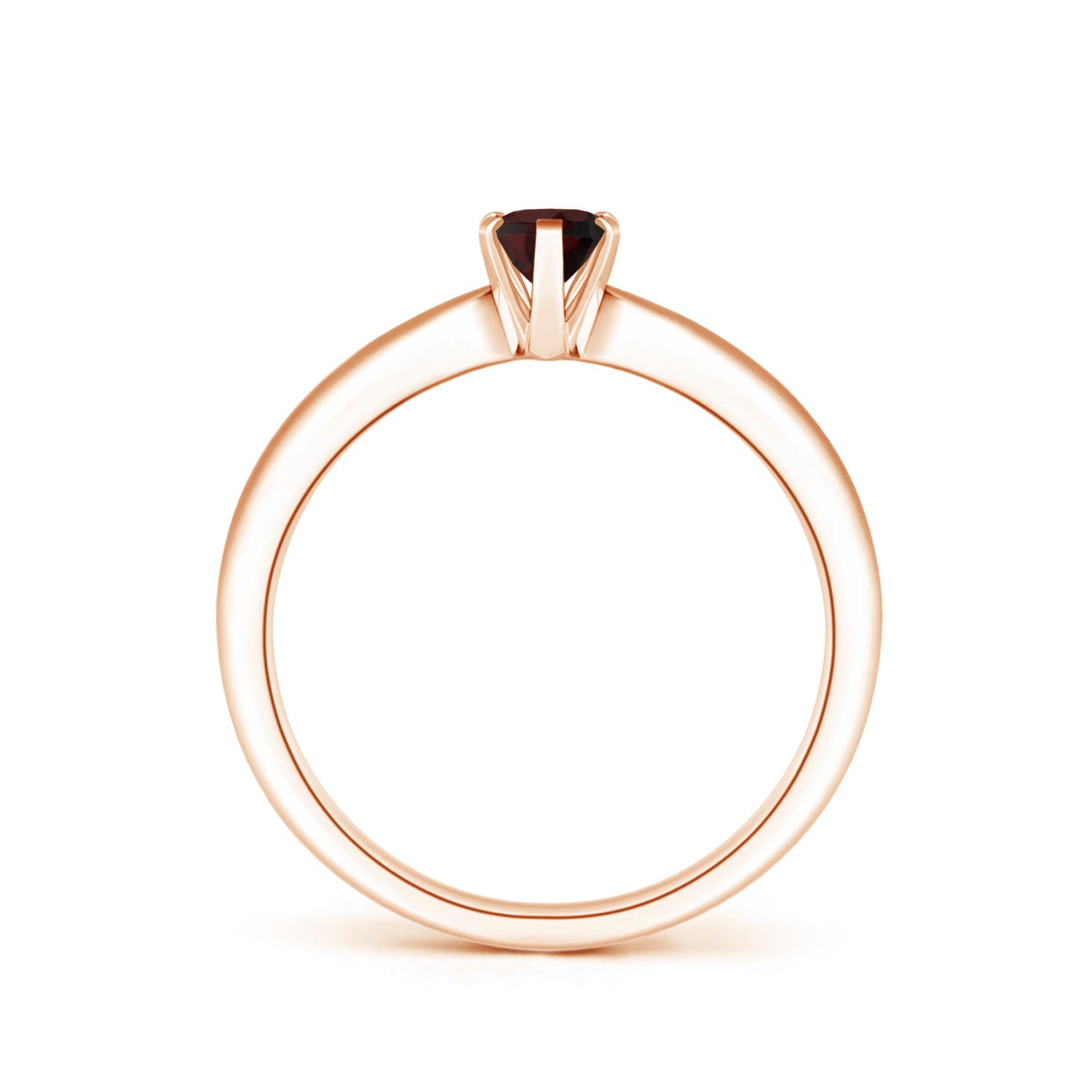 A - Garnet / 0.55 CT / 14 KT Rose Gold