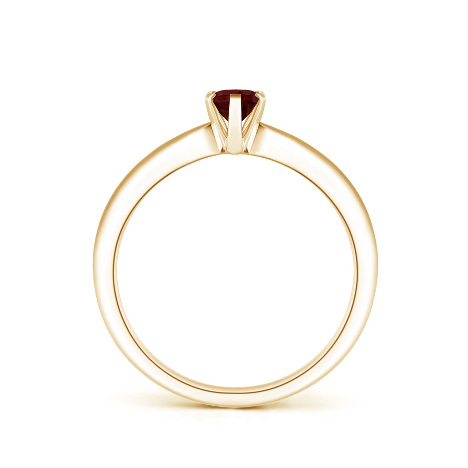 AAA - Garnet / 0.55 CT / 14 KT Yellow Gold