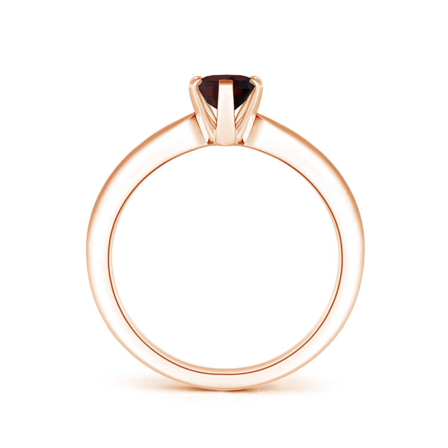 A - Garnet / 0.9 CT / 14 KT Rose Gold