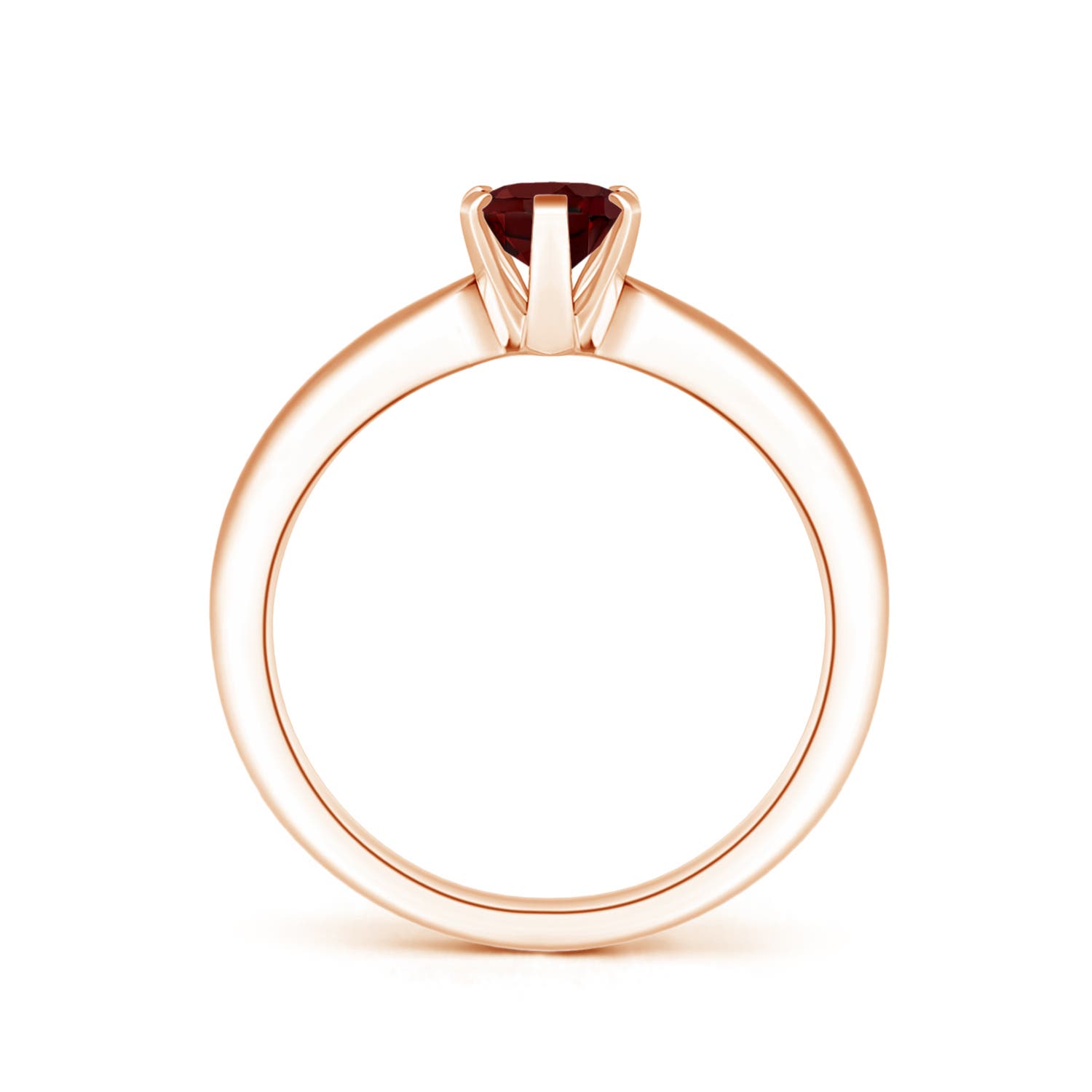 AAA - Garnet / 0.9 CT / 14 KT Rose Gold